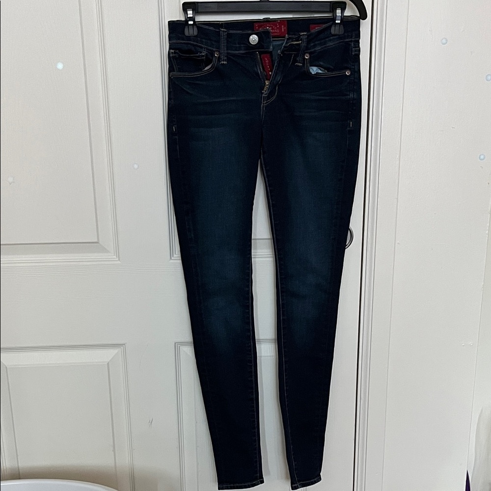 Lucky Brand Women's Dark Indigo Skinny Jeans